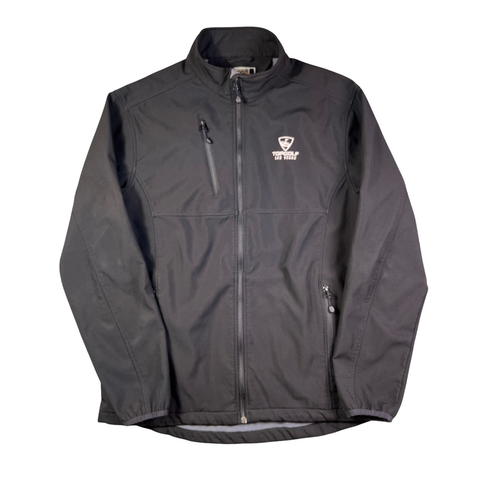Clique Topgolf Las Vegas Jacket Size Large (Unisex)‎ Softshell Fleece Lined